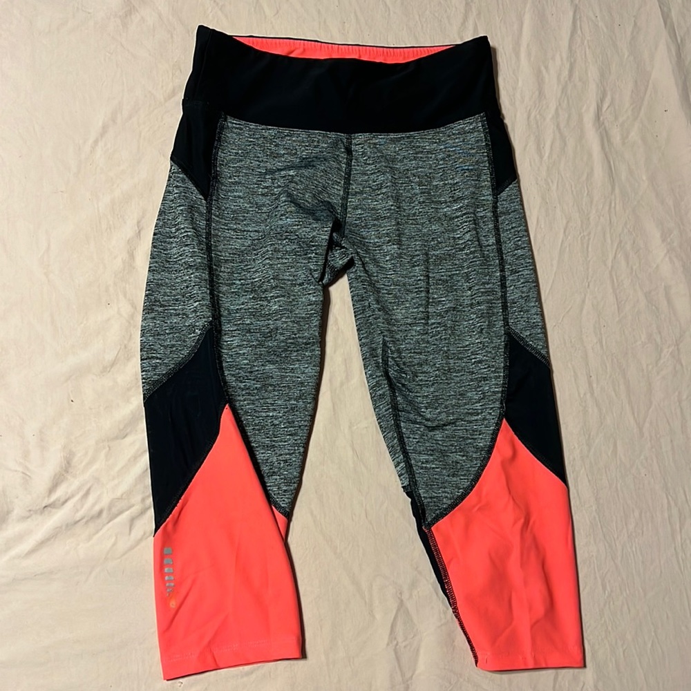 Marika Capri Leggings with mesh window. Small. Preowned